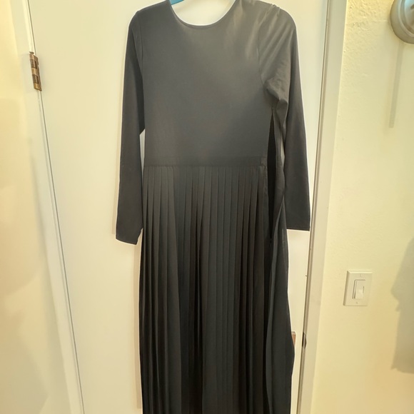 J. Crew ballerina Elegant Black Long Sleeve Dress - Picture 3 of 4